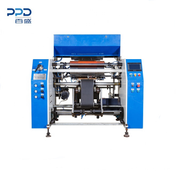 Cheap Auto LCD Screen 5 Turret Plastic Film Rewinding Machinery